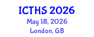 International Conference on Tourism and Hospitality Studies (ICTHS) May 18, 2026 - London, United Kingdom