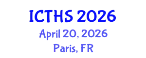 International Conference on Tourism and Hospitality Studies (ICTHS) April 20, 2026 - Paris, France