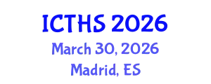 International Conference on Tourism and Hospitality Studies (ICTHS) March 30, 2026 - Madrid, Spain