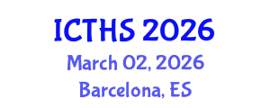 International Conference on Tourism and Hospitality Studies (ICTHS) March 02, 2026 - Barcelona, Spain
