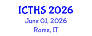 International Conference on Tourism and Hospitality Studies (ICTHS) June 01, 2026 - Rome, Italy