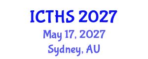 International Conference on Tourism and Hospitality Studies (ICTHS) May 17, 2027 - Sydney, Australia