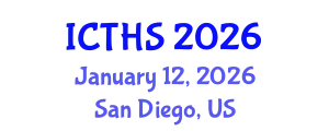 International Conference on Tourism and Hospitality Studies (ICTHS) January 12, 2026 - San Diego, United States