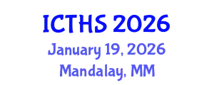 International Conference on Tourism and Hospitality Studies (ICTHS) January 19, 2026 - Mandalay, Myanmar