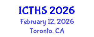 International Conference on Tourism and Hospitality Studies (ICTHS) February 12, 2026 - Toronto, Canada