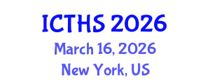 International Conference on Tourism and Hospitality Studies (ICTHS) March 16, 2026 - New York, United States