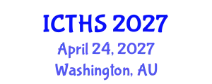 International Conference on Tourism and Hospitality Studies (ICTHS) April 24, 2027 - Washington, Australia