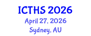 International Conference on Tourism and Hospitality Studies (ICTHS) April 27, 2026 - Sydney, Australia