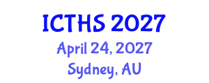 International Conference on Tourism and Hospitality Studies (ICTHS) April 24, 2027 - Sydney, Australia