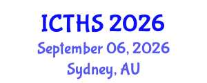 International Conference on Tourism and Hospitality Studies (ICTHS) September 06, 2026 - Sydney, Australia