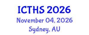 International Conference on Tourism and Hospitality Studies (ICTHS) November 04, 2026 - Sydney, Australia