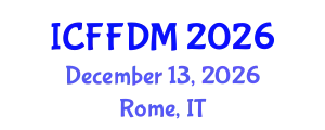 International Conference on Forest Fire Disaster Management (ICFFDM) December 13, 2026 - Rome, Italy