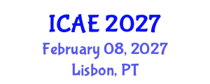 International Conference on Agricultural Entomology (ICAE) February 08, 2027 - Lisbon, Portugal