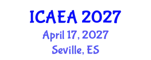 International Conference on Agricultural Entomology and Applications (ICAEA) April 17, 2027 - Seville, Spain