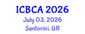 International Conference on Bilingualism and Cognitive Ability (ICBCA) July 03, 2026 - Santorini, Greece