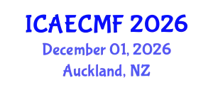 International Conference on Adult Education, Challenges and Motivating Factors (ICAECMF) December 01, 2026 - Auckland, New Zealand