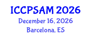 International Conference on Chemical Process Safety Assessment and Management (ICCPSAM) December 16, 2026 - Barcelona, Spain