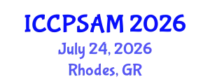 International Conference on Chemical Process Safety Assessment and Management (ICCPSAM) July 24, 2026 - Rhodes, Greece