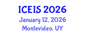 International Conference on Entomology and Insect Science (ICEIS) January 12, 2026 - Montevideo, Uruguay