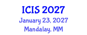 International Conference on Insect Science (ICIS) January 23, 2027 - Mandalay, Myanmar