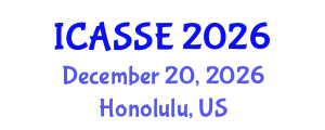 International Conference on Applications of Satellite Systems Engineering (ICASSE) December 20, 2026 - Honolulu, United States