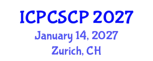 International Conference on Prestressed Concrete Structures and Corrosion Prevention (ICPCSCP) January 14, 2027 - Zurich, Switzerland