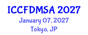International Conference on Computational Fluid Dynamics, Modeling, Simulation and Analysis (ICCFDMSA) January 07, 2027 - Tokyo, Japan