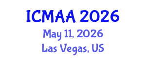 International Conference on Mathematical Analysis and Applications (ICMAA) May 11, 2026 - Las Vegas, United States