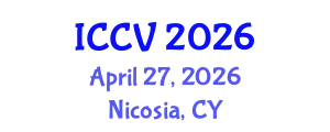 International Conference on Computer Vision (ICCV) April 27, 2026 - Nicosia, Cyprus