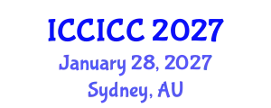 International Conference on Climate Informatics and Climate Change (ICCICC) January 28, 2027 - Sydney, Australia