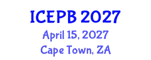 International Conference on Ecological Psychology and Behavior (ICEPB) April 15, 2027 - Cape Town, South Africa