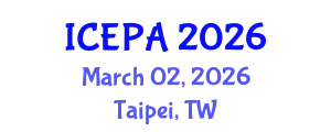 International Conference on Environmental Psychology and Architecture (ICEPA) March 02, 2026 - Taipei, Taiwan