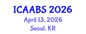 International Conference on Ancient Architecture and Building Styles (ICAABS) April 13, 2026 - Seoul, Republic of Korea