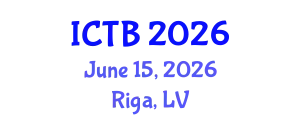 International Conference on Taxonomy and Biodiversity (ICTB) June 15, 2026 - Riga, Latvia