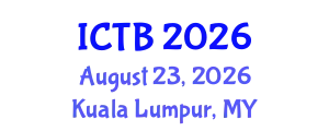 International Conference on Taxonomy and Biodiversity (ICTB) August 23, 2026 - Kuala Lumpur, Malaysia