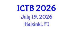 International Conference on Taxonomy and Biodiversity (ICTB) July 19, 2026 - Helsinki, Finland