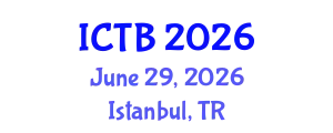 International Conference on Taxonomy and Biodiversity (ICTB) June 29, 2026 - Istanbul, Turkey