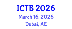 International Conference on Taxonomy and Biodiversity (ICTB) March 16, 2026 - Dubai, United Arab Emirates