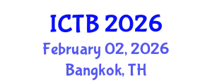 International Conference on Taxonomy and Biodiversity (ICTB) February 02, 2026 - Bangkok, Thailand
