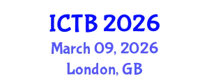 International Conference on Taxonomy and Biodiversity (ICTB) March 09, 2026 - London, United Kingdom