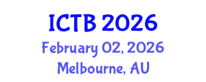 International Conference on Taxonomy and Biodiversity (ICTB) February 02, 2026 - Melbourne, Australia