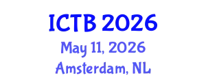 International Conference on Taxonomy and Biodiversity (ICTB) May 11, 2026 - Amsterdam, Netherlands
