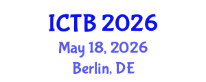 International Conference on Taxonomy and Biodiversity (ICTB) May 18, 2026 - Berlin, Germany