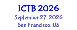 International Conference on Taxonomy and Biodiversity (ICTB) September 27, 2026 - San Francisco, United States