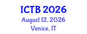 International Conference on Taxonomy and Biodiversity (ICTB) August 12, 2026 - Venice, Italy