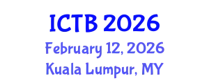 International Conference on Taxonomy and Biodiversity (ICTB) February 12, 2026 - Kuala Lumpur, Malaysia