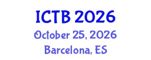 International Conference on Taxonomy and Biodiversity (ICTB) October 25, 2026 - Barcelona, Spain