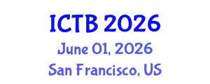 International Conference on Taxonomy and Biodiversity (ICTB) June 01, 2026 - San Francisco, United States