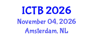 International Conference on Taxonomy and Biodiversity (ICTB) November 04, 2026 - Amsterdam, Netherlands