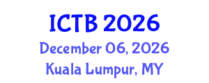 International Conference on Taxonomy and Biodiversity (ICTB) December 06, 2026 - Kuala Lumpur, Malaysia